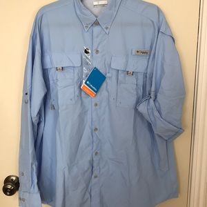 Columbia blue PFG size Large